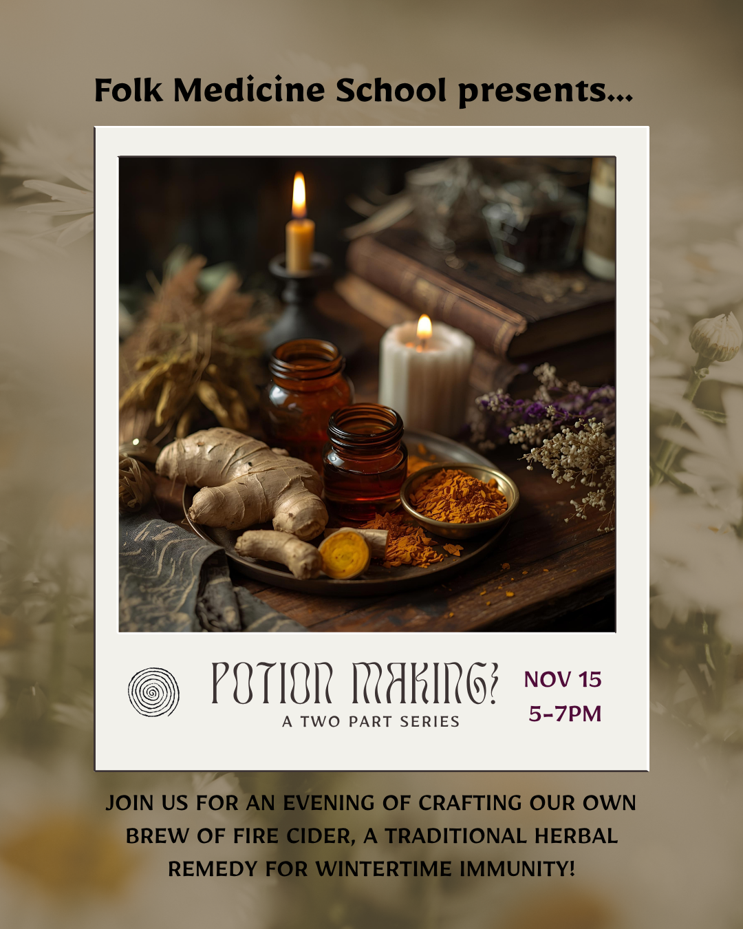 Potion Making ~ Fire Cider Edition