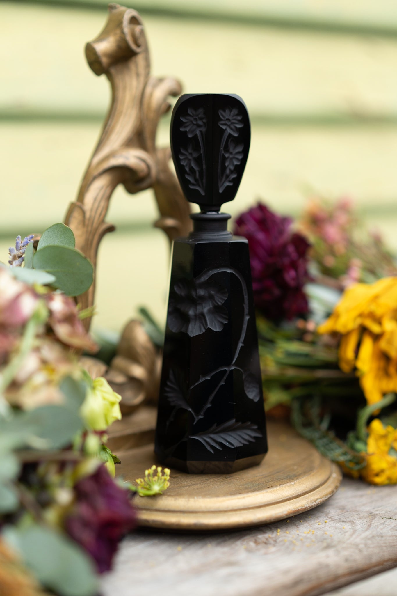 Persephone's Left Hand Vessel~ Vintage Perfume Bottle