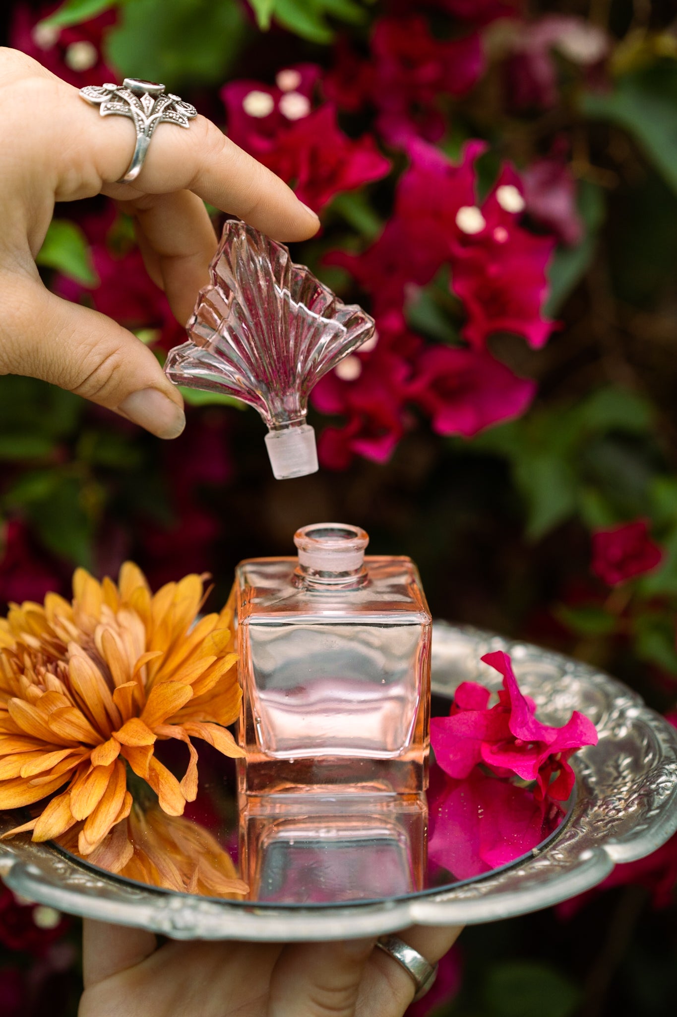 Fairy Wing Vintage Perfume Bottle