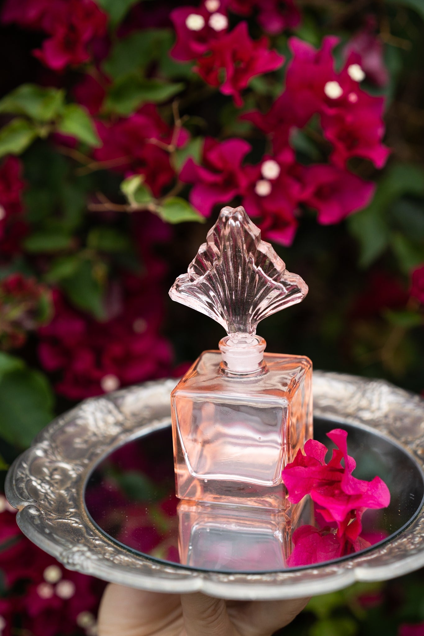 Fairy Wing Vintage Perfume Bottle