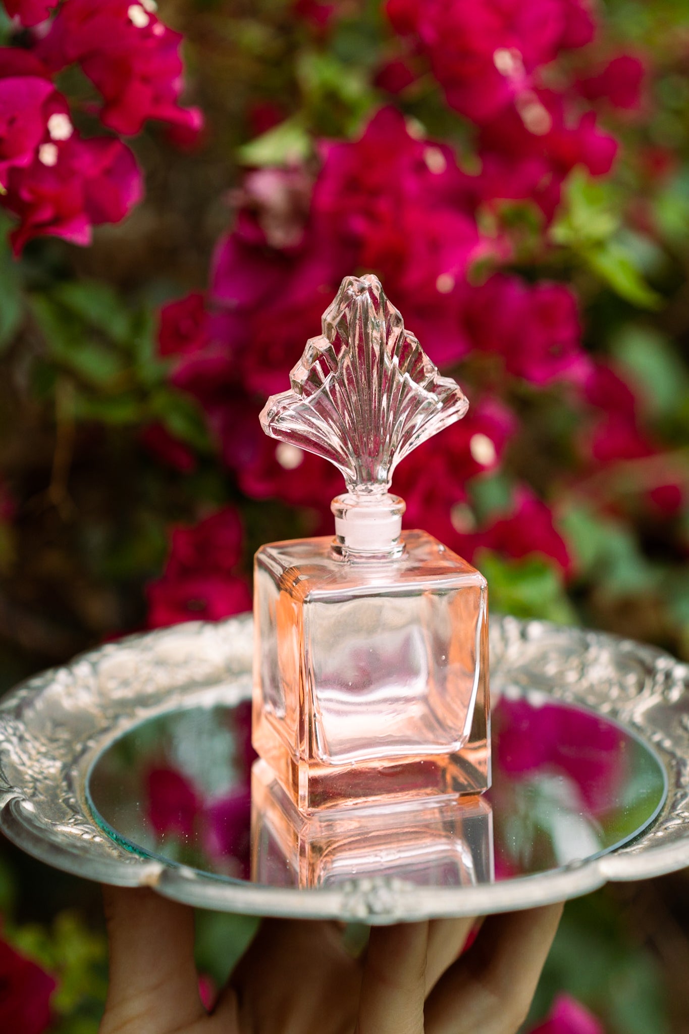 Fairy Wing Vintage Perfume Bottle