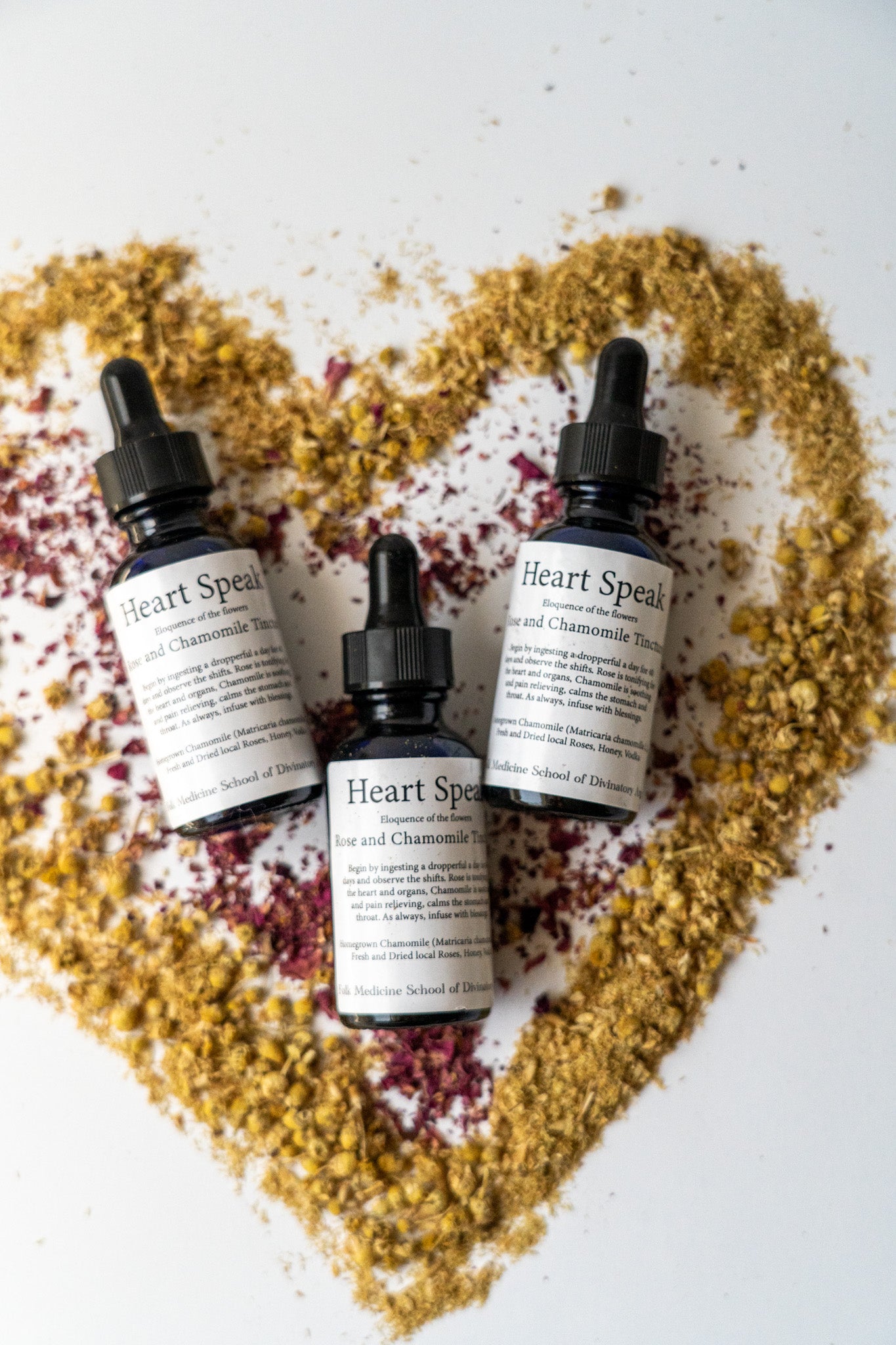 Heart Speak ~ Chamomile Rose Tincture