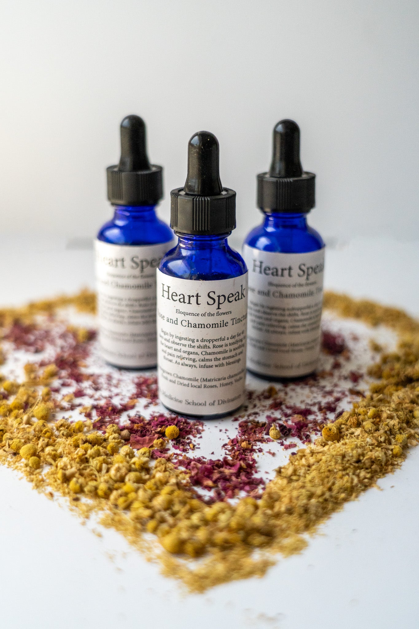 Heart Speak ~ Chamomile Rose Tincture