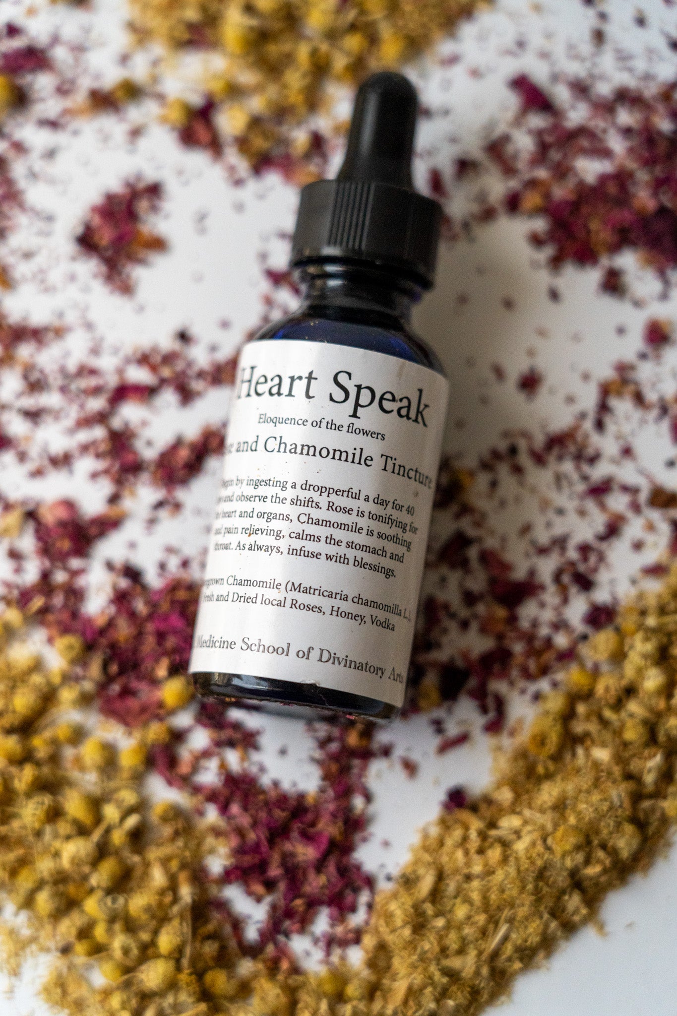 Heart Speak ~ Chamomile Rose Tincture