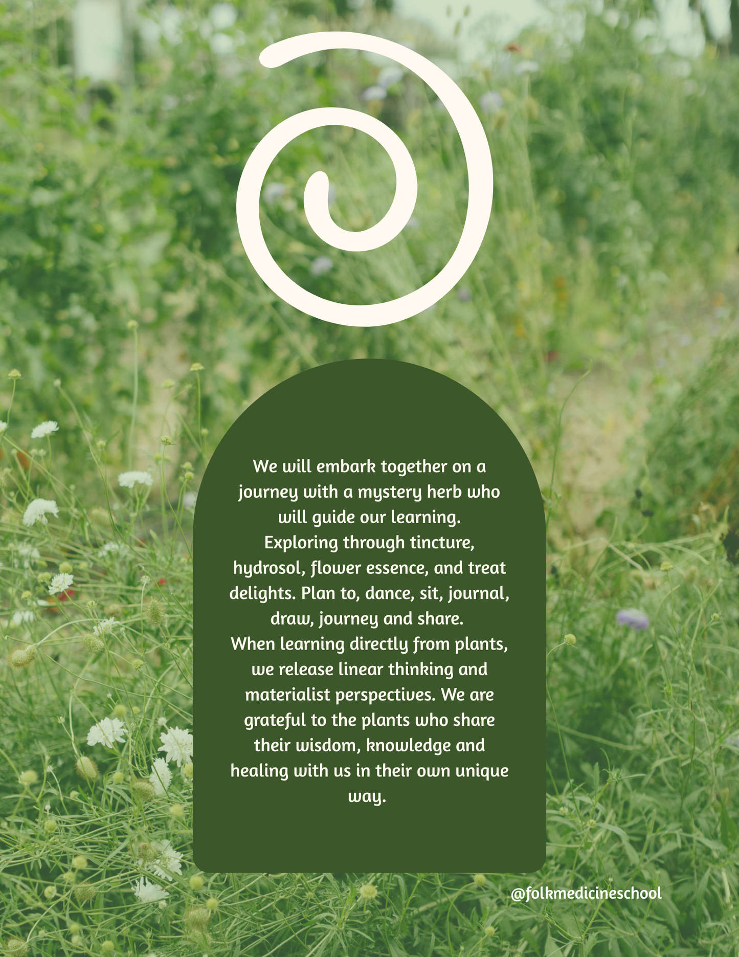 Plant Spirit Spiral Day Retreat
