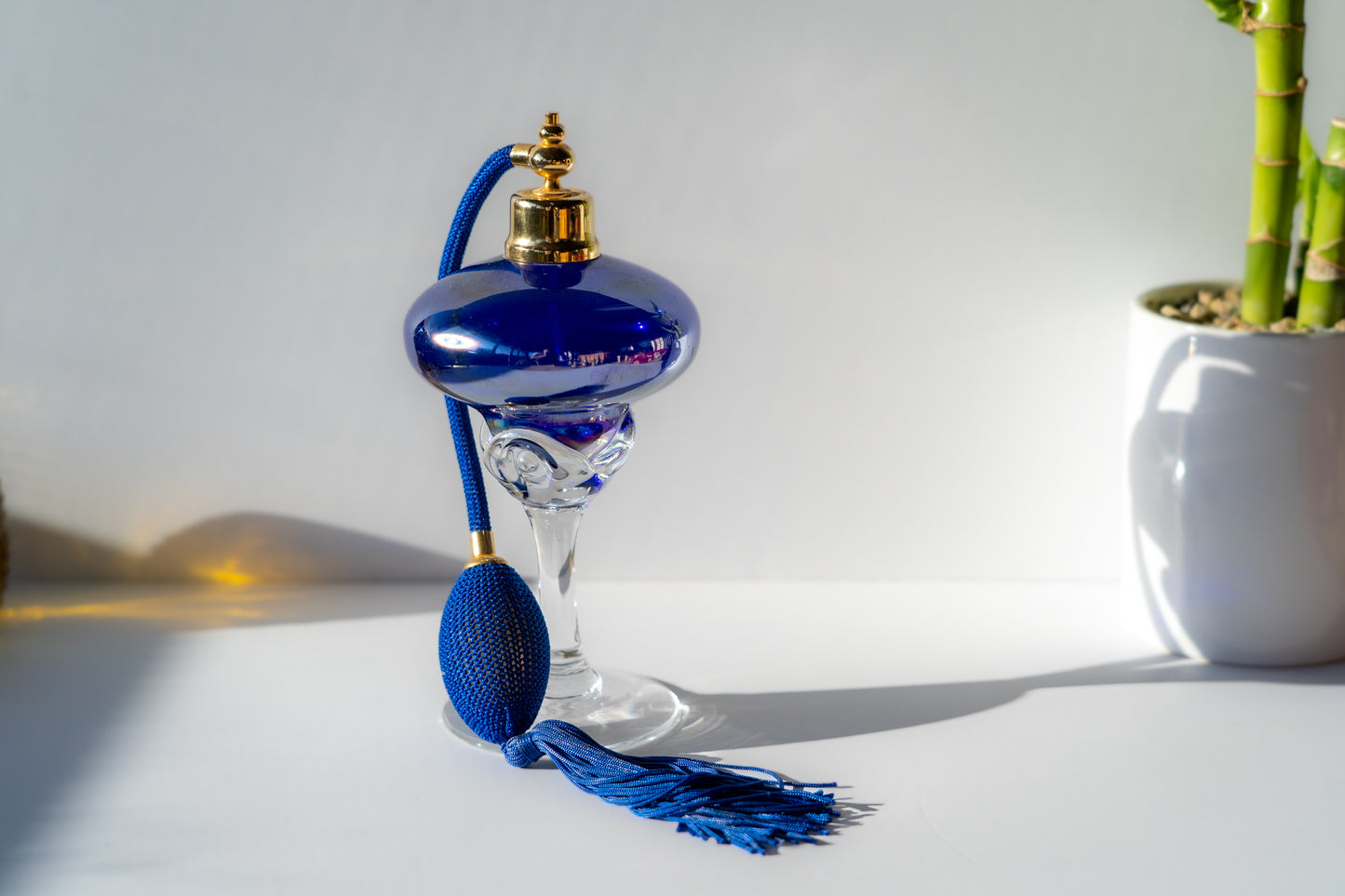 Saphire Cosmos: Vintage Perfume Atomizer